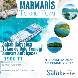 MARMARİS TEKNE TURU