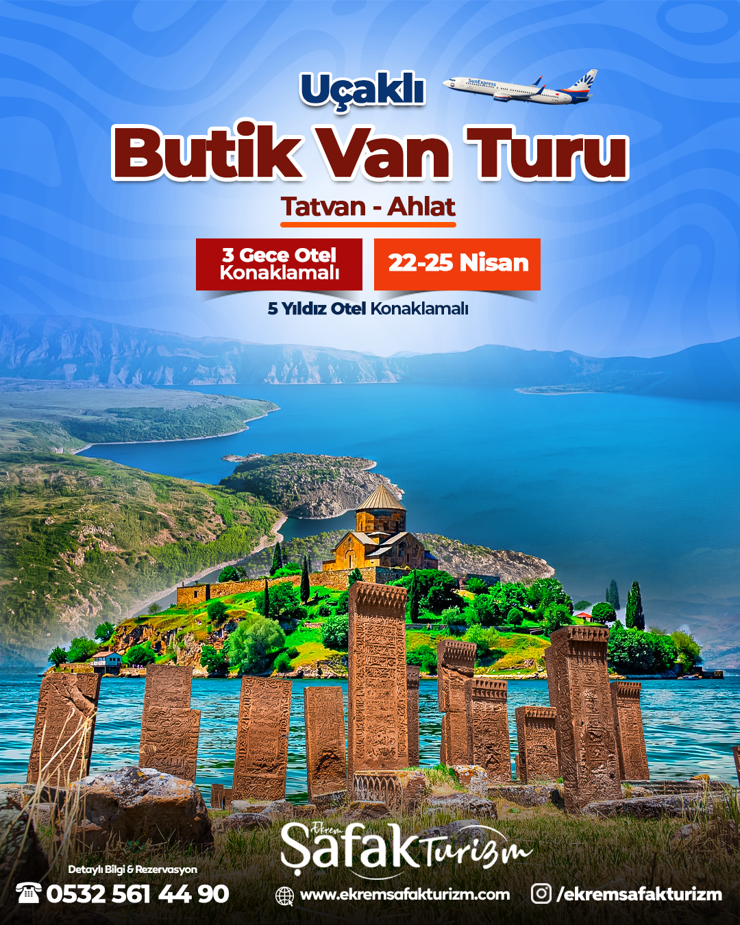 ekrem şafak turizm butik van turu