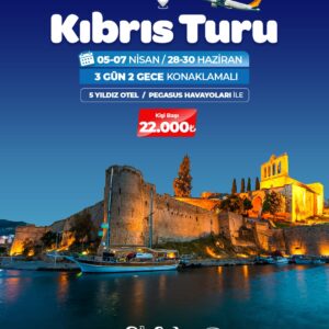 Akdeniz’in İncisi Kıbrıs Turu