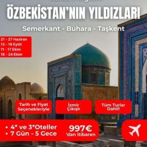 ÖZBEKİSTAN-KAZAKİSTAN TUR