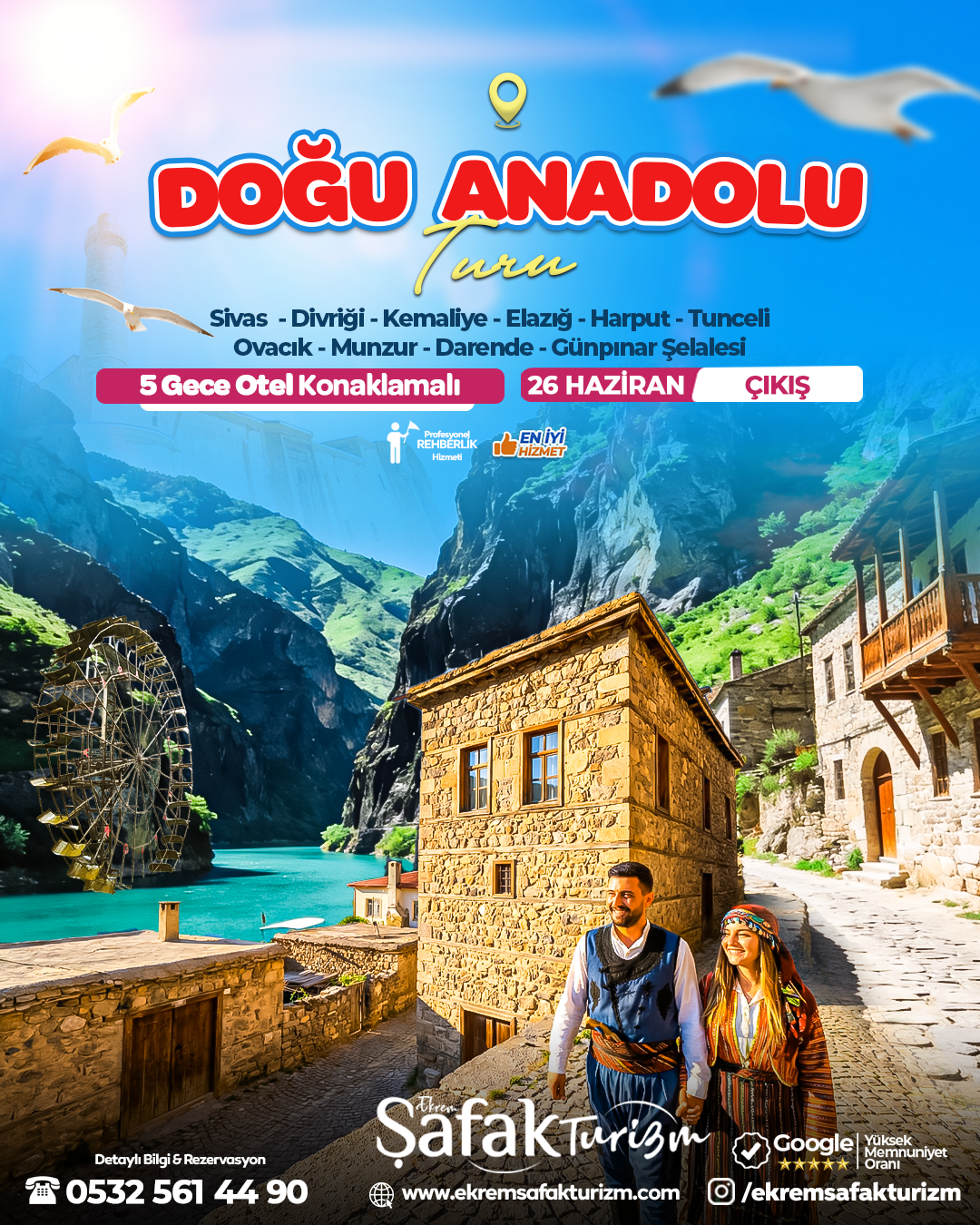 ekrem şafak turizm doğu anadolu turu