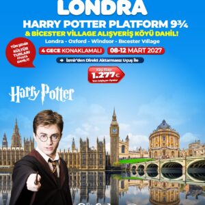 Bayrama Özel LONDRA HARRY POTTER PLATFORM 9¾
